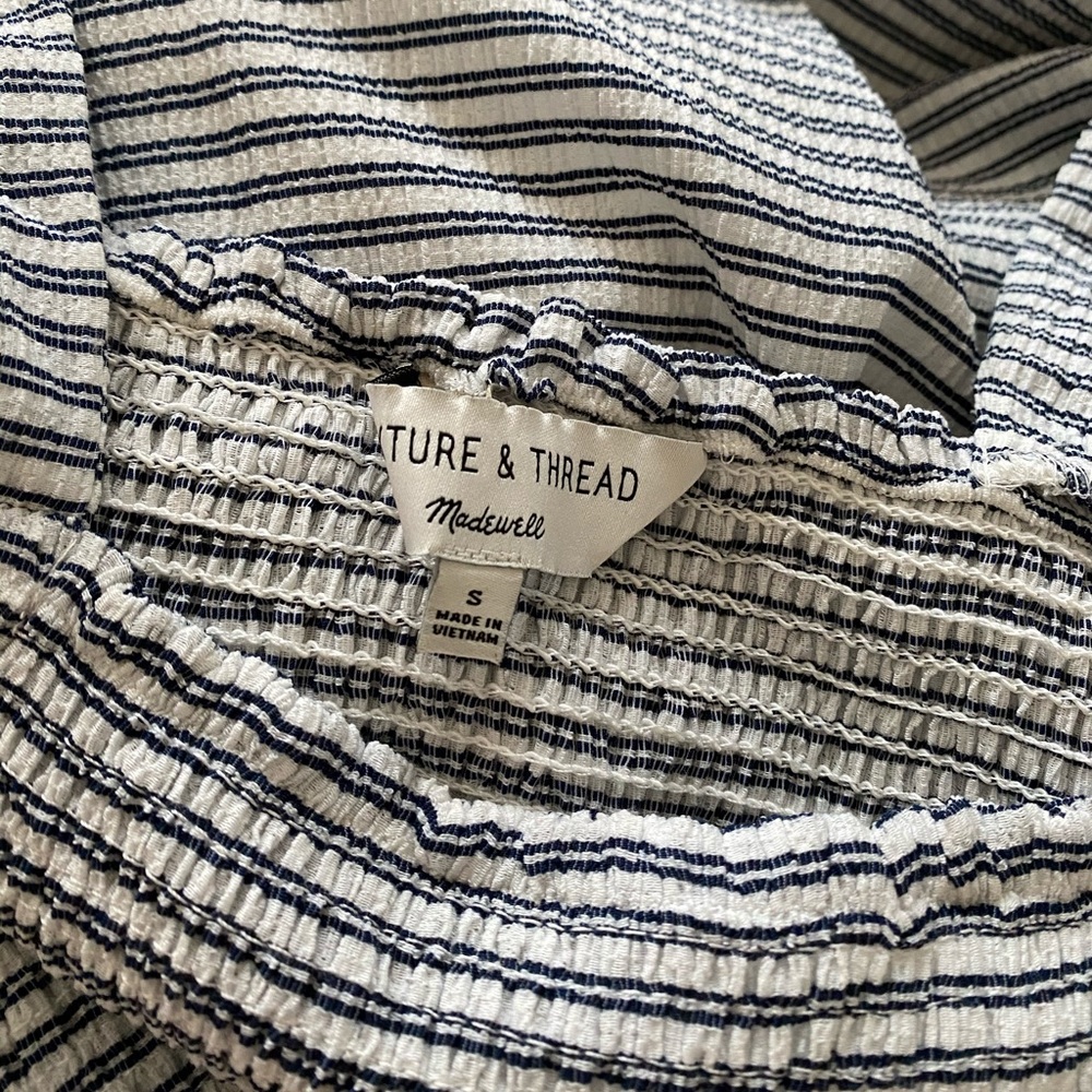 Madewell - smocked dress - Picture 8 of 10